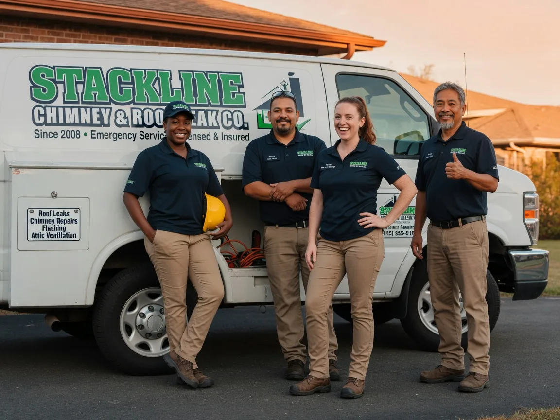 Chimney flashing repair company in Scottown, OH